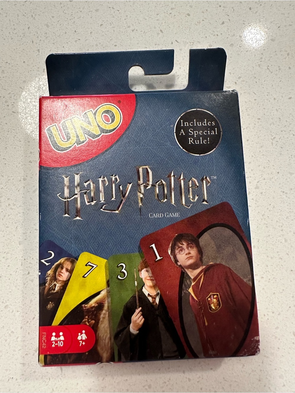 Mattel UNO Harry Potter Card Game - Blue and Red Accents